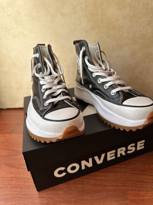 Кожени кецове Converse