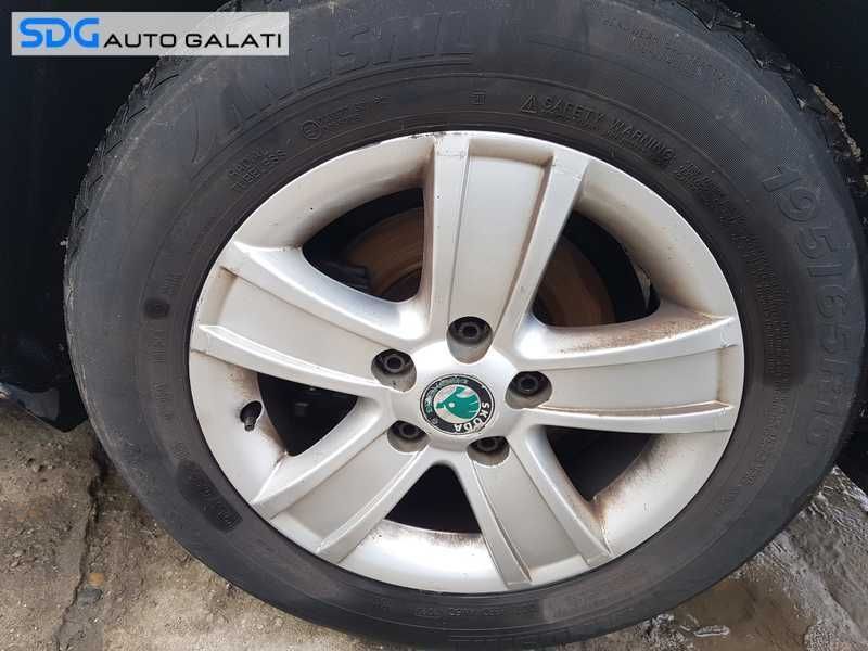 Set 4 Jante Roti Aliaj 5x112 R15 195 65 15 Skoda Octavia 2 2004 - 2013