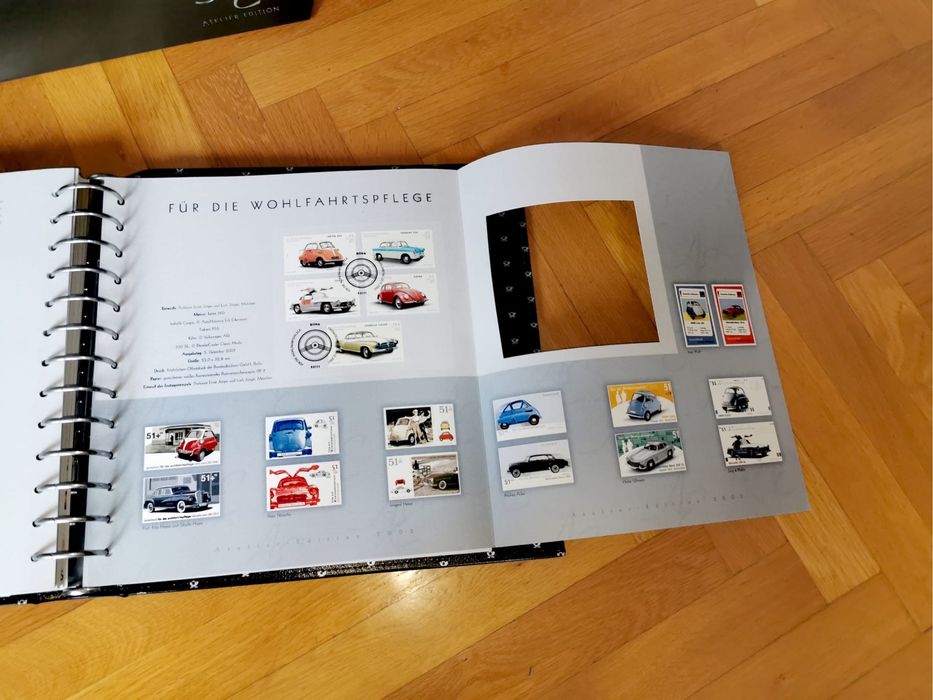 Пощенски марки Atelier Edition 2003 всички специални оригинали BUND