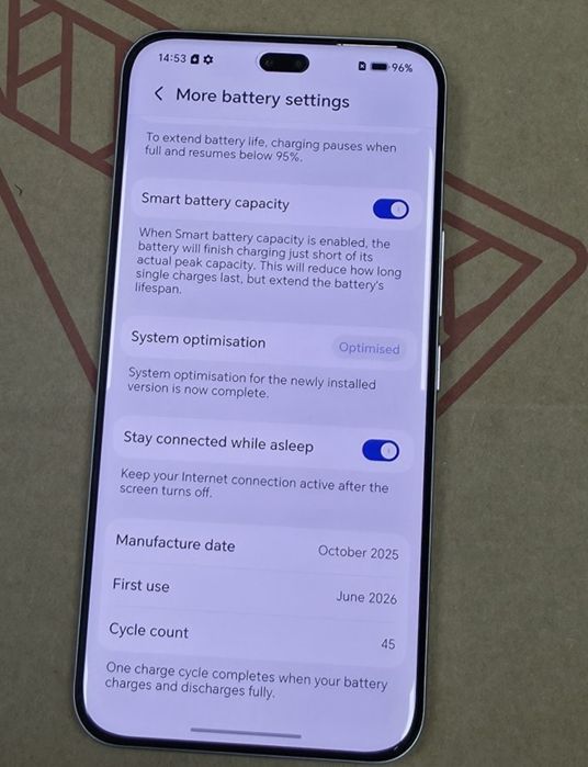 КАТО НОВ 512GB Honor 400 Pro A1 Гаранция 2028 GREY
