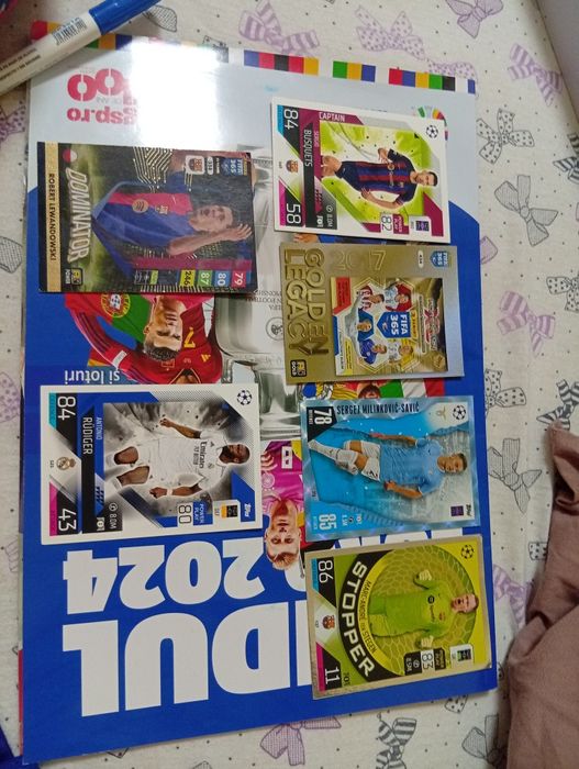 Set cartonașe stare impecabilă