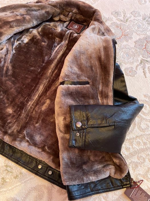 Куртка кожаная