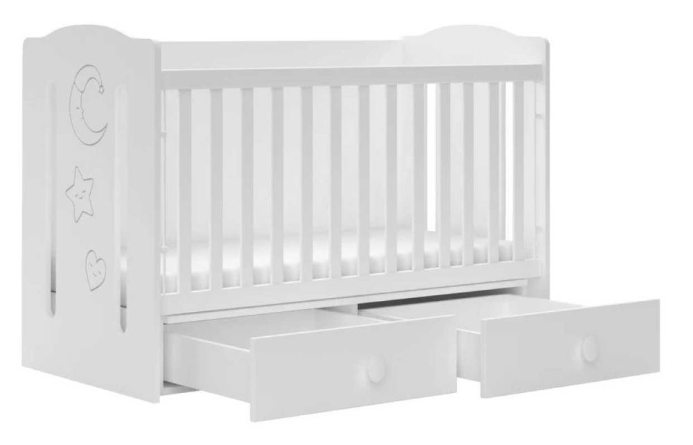 Дървена кошара Поли 60/120 с подвижна решетка и люлеещ механизъм