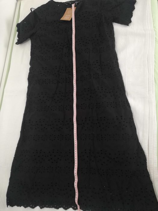 Rochie lungă Vero Moda, mărimea EU S, bumbac organic, nouă cu etichetă