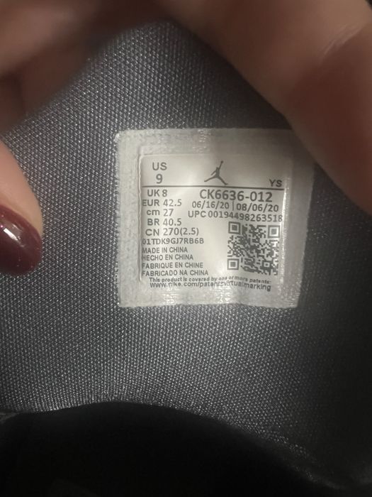 Кроссовки Jordan оригинал