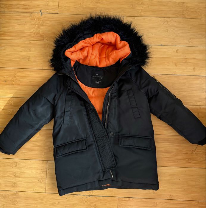 Парка zara для девочки