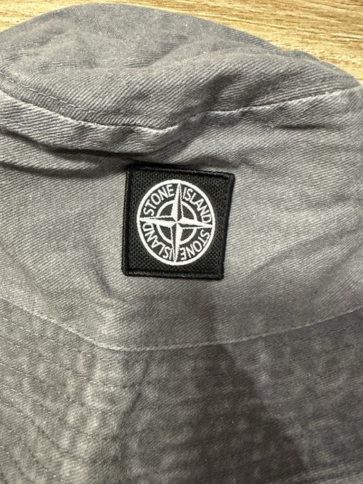 Stone Island bucket hat шапка идиотка