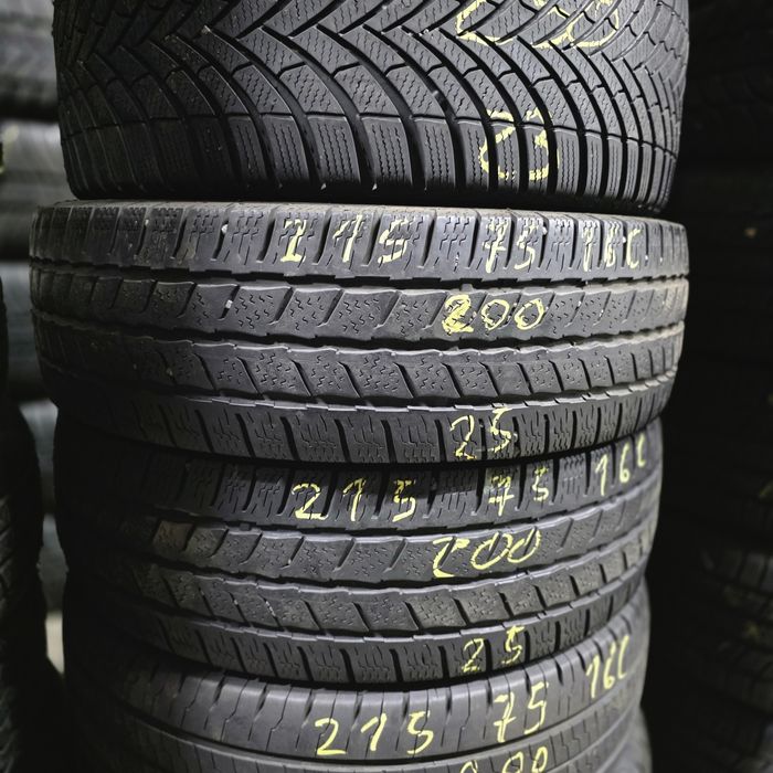 2x 215/75/16C M+S CONTINENTAL 2025 Stare excelenta
