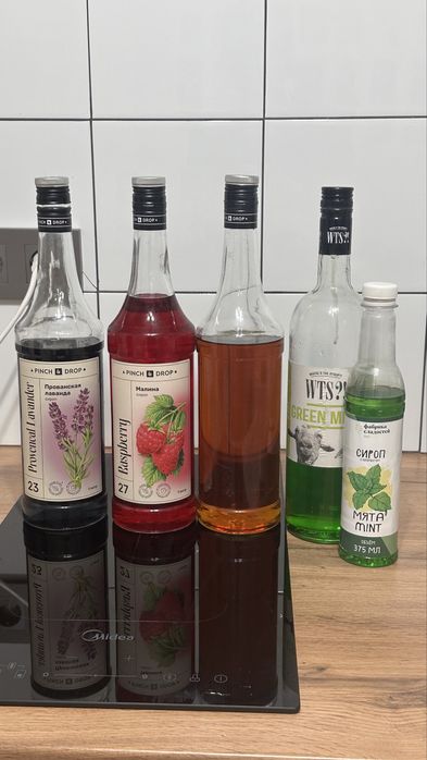 Продам 5 сиропов срочно