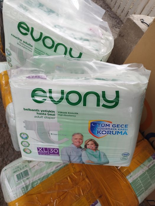 Памперсы Evony 4XL 19 ПАЧЕК