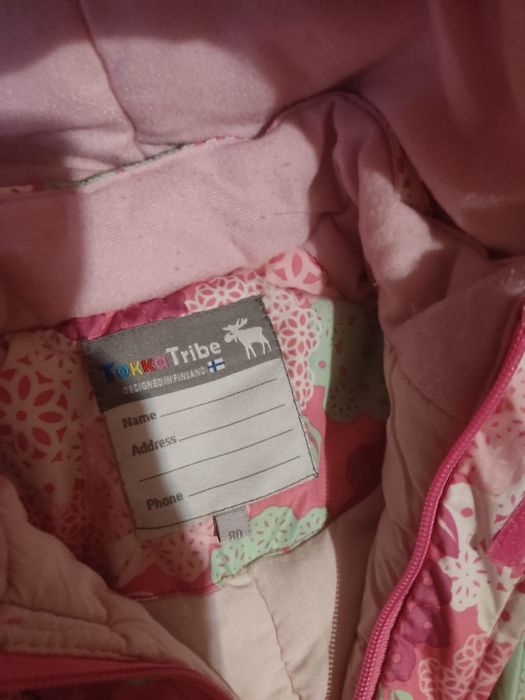 Комбинезон + сапожки + шапочка + пакет одежды