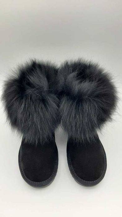 Cizme / ghete UGG - blana naturala, piele naturala