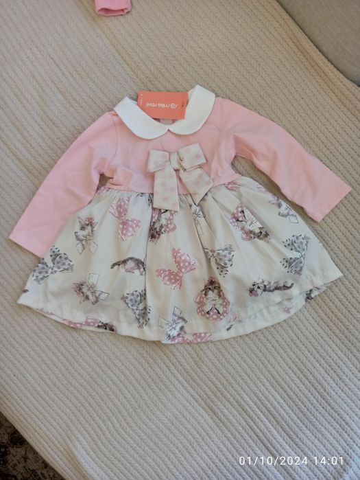 Нова рокля за момиче с етикет