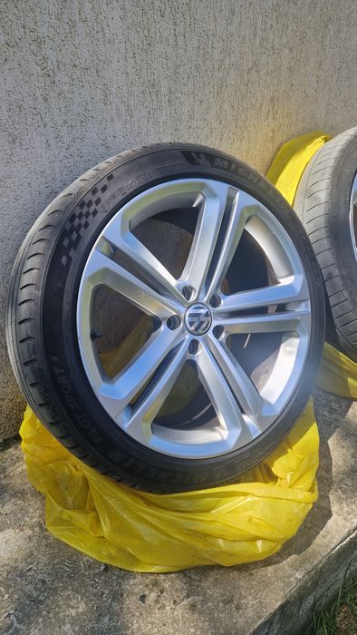 Vănd jante tiguan R -line 19 + anvelope  255/40/19