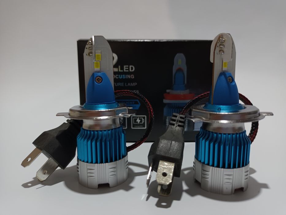 Bec LED H4 lumina puternica 6500k