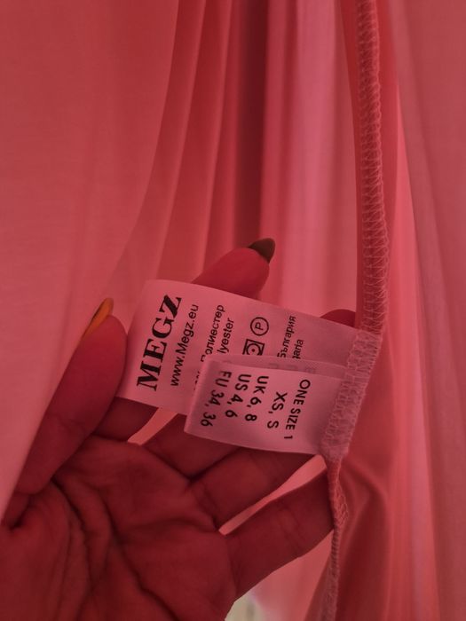 Рокля бебешко розова Марка Megz