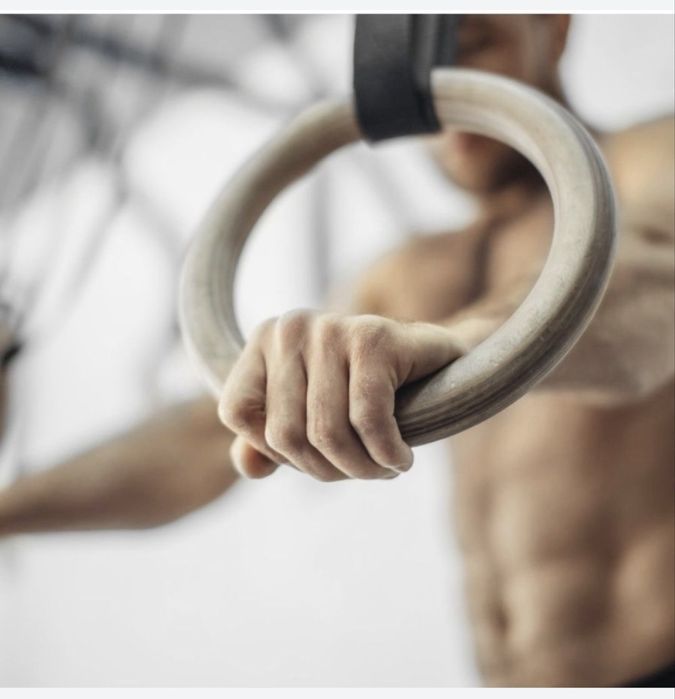 продается новые гимнастические кольца!