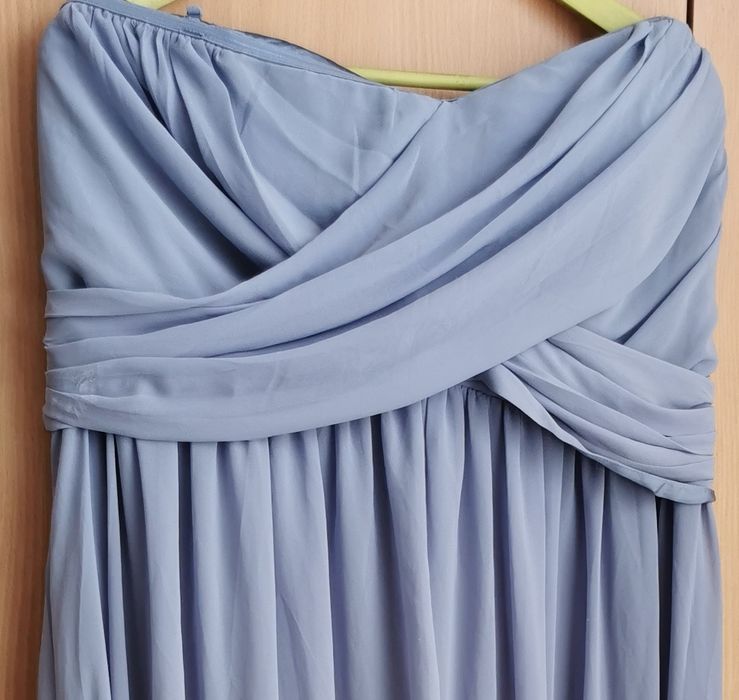 Rochie decoltata, pe bust cu silicon, bust 120, lungime 110