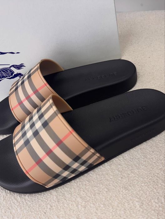 Burberry slippers мъжки чехли джапанки