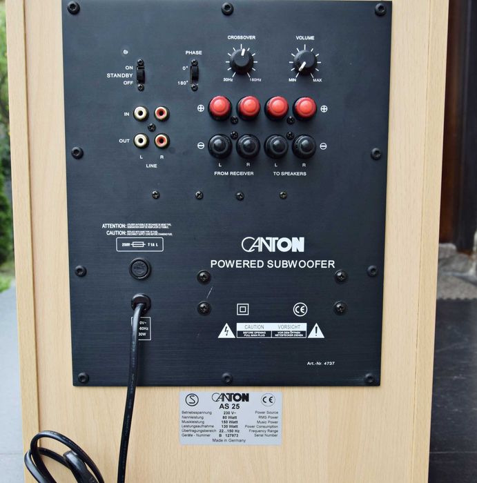 Subwoofer activ Canton AS 25