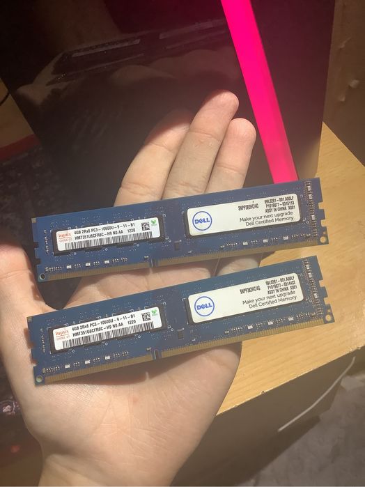 Оперативная память для компьютера ( Озу 4+4)