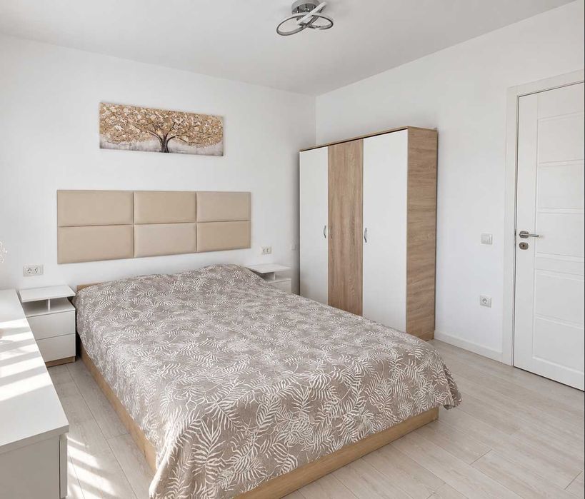 Apartament 2 camere, spațios, complet mobilat  – 81 Residence | 500 €/lună
