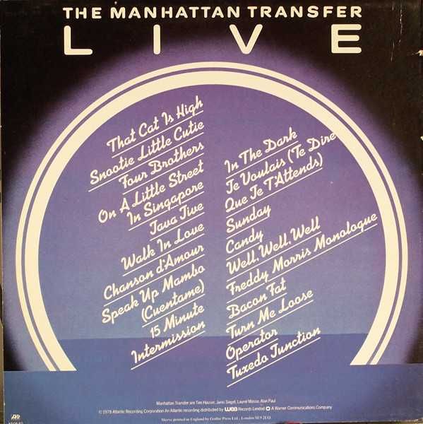 The Manhattan Transfer ( виниловые пластинки )