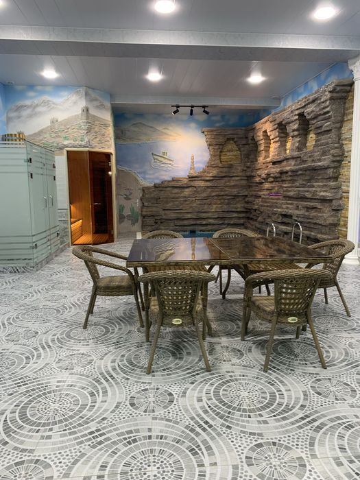 Доча для купание сауна бассейн парелка