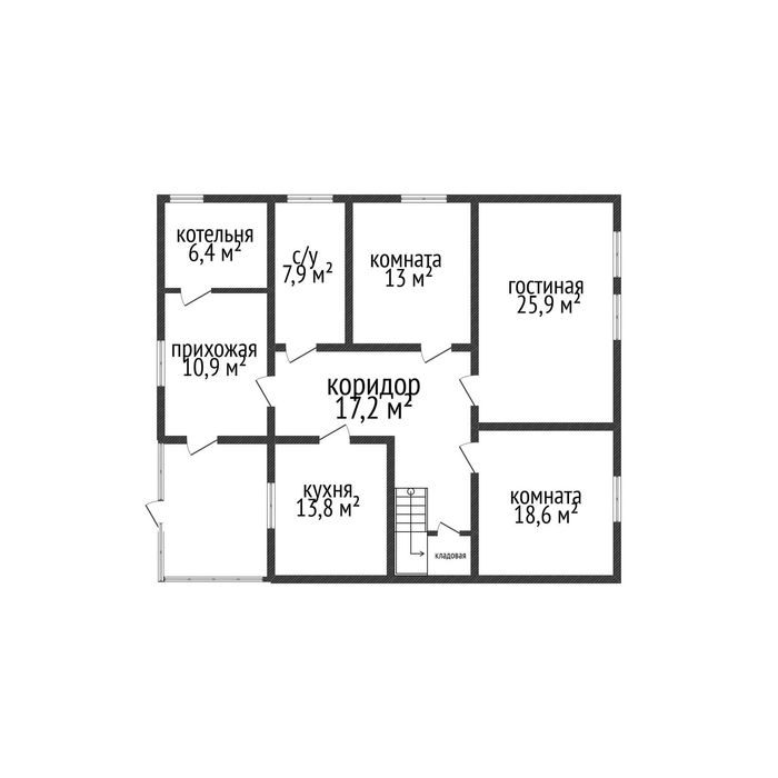 Продажа 2-этажного дома