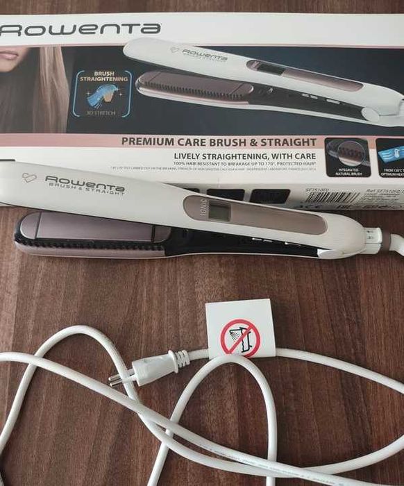 Placa de par Rowenta Brush&Straight SF7510F0