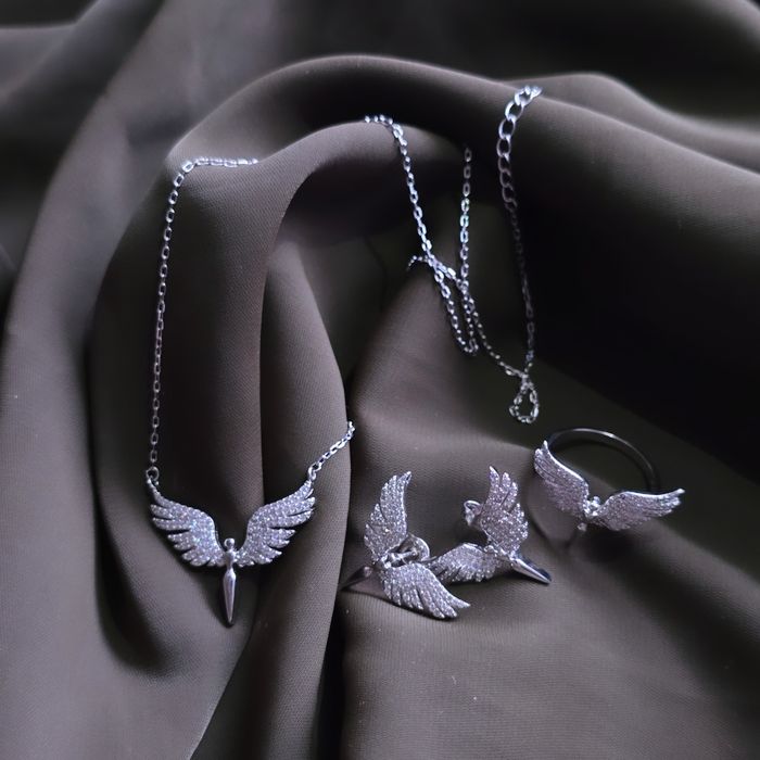 Серебряный комплект