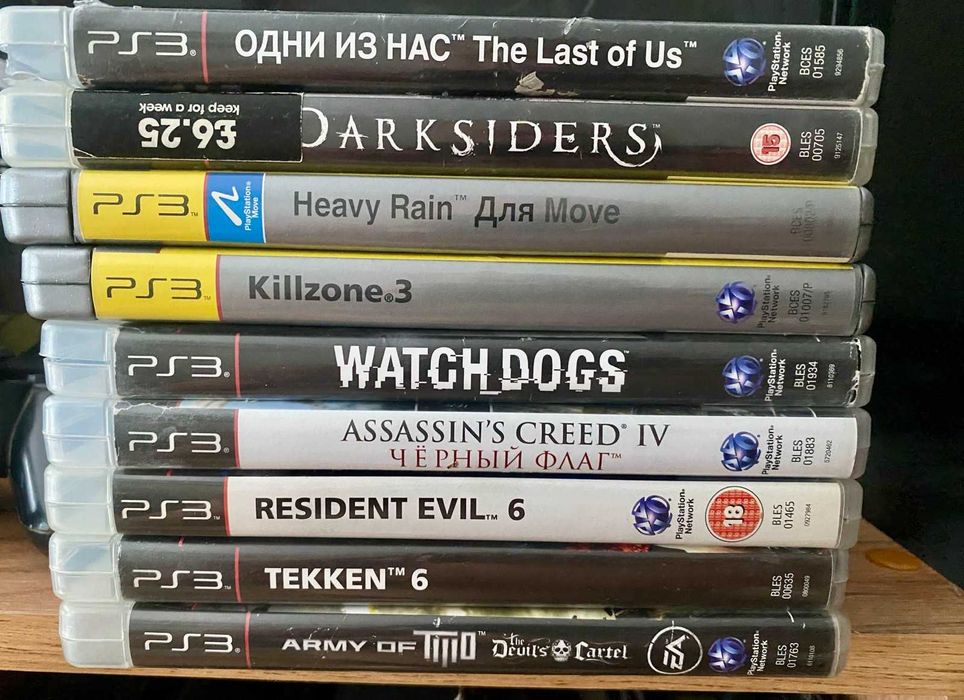 Игровые диски Playstation 3