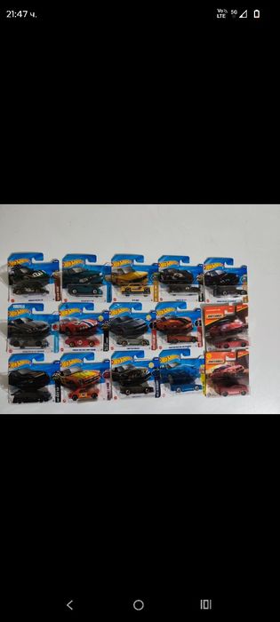 Колички hot wheels