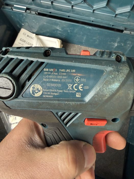 Bosch GSB 18V-21 ударен винтоверт