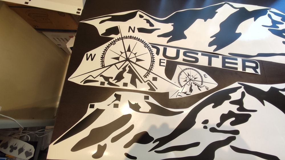 Set stickere autocolant Adventure Duster Off-road mountain Pitesti • OLX.ro