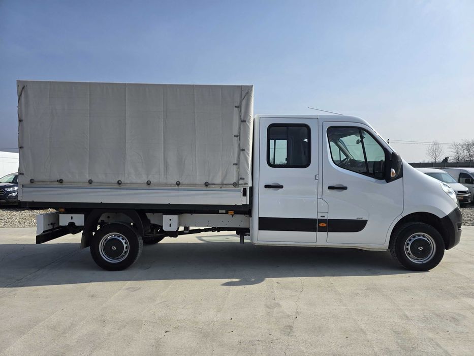 Renault Master DUBLA CABINA + Bena & Prelata /WEBASTO/ Finanțare Leasing/ Garanție 3 ani