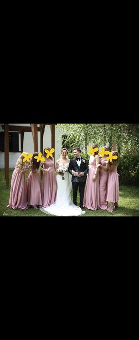 Rochie de mireasa 2 in 1 cu trena detasabila