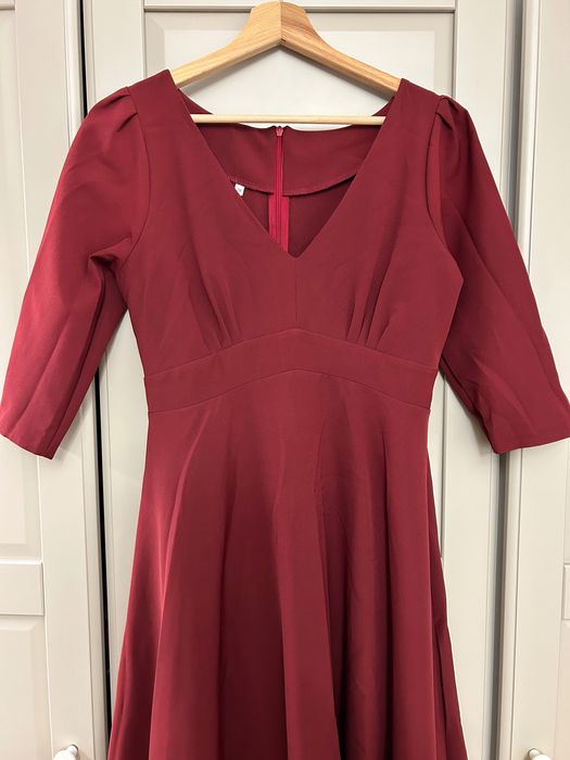 Rochie bordo măsura 38