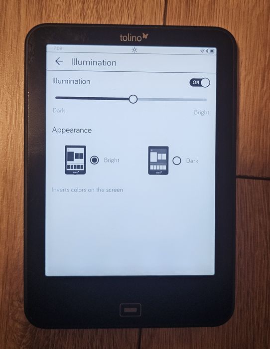 Ebook reader Tolino Vision 2 5000 cărți in romana,iluminare