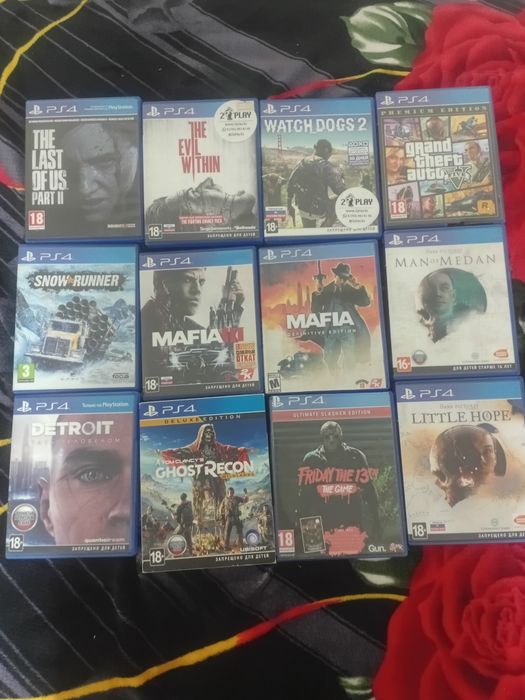 Игры на приставку пластейшен 4