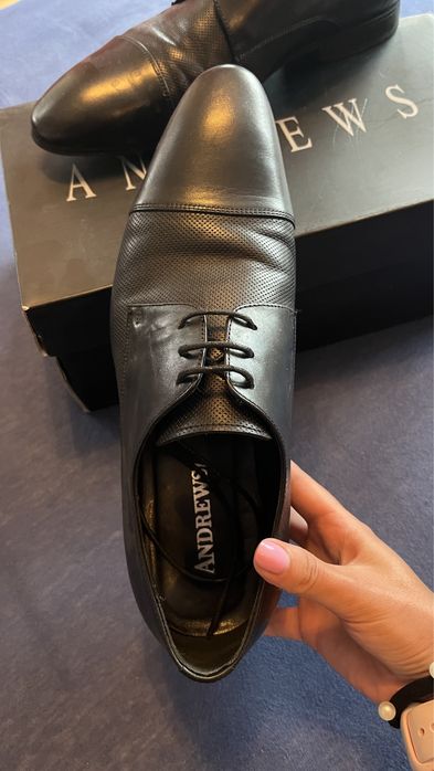 Обувки Andrews естествена кожа