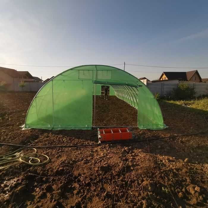 Solar/Sera Gradina tip tunel folie armată teava galvanizata 2x2-6x20ab