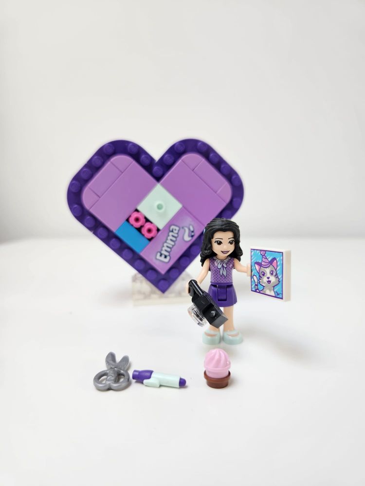 Lego friends sale emma's heart box