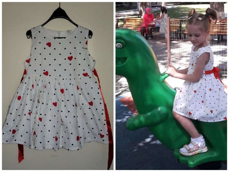 Платья на девочку 3-5 лет.