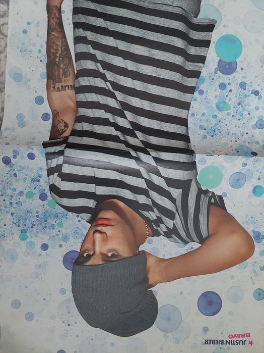 Poster Gabriela Amzaru / Justin Bieber