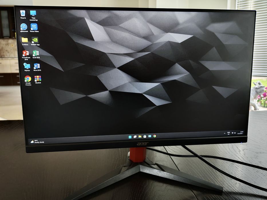Продавам: Gaming PC RTX 3050 + Ryzen 5 5500 + Acer KG242Y 180Hz