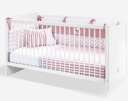 Бебешко легло самостоятелно с двулицев матрак и протектори Чилек Cilek