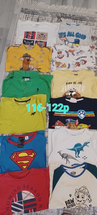 Дрехи за момче 110-116р и 116-122р