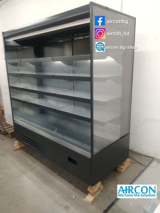 Крайстенна хладилна витрина 2m с вграден агрегат PastorFrigor Italy