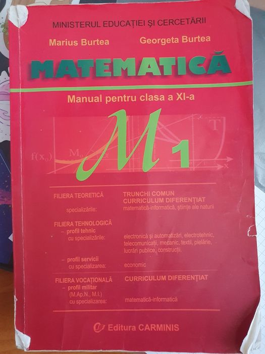 Manual matematica clasa a 11a